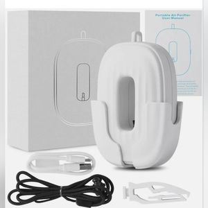 2in1 Portable Necklace Air Purifier